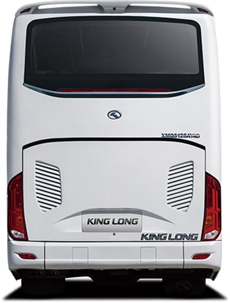 king long back view by alweam passenger transport bus rental in UAE